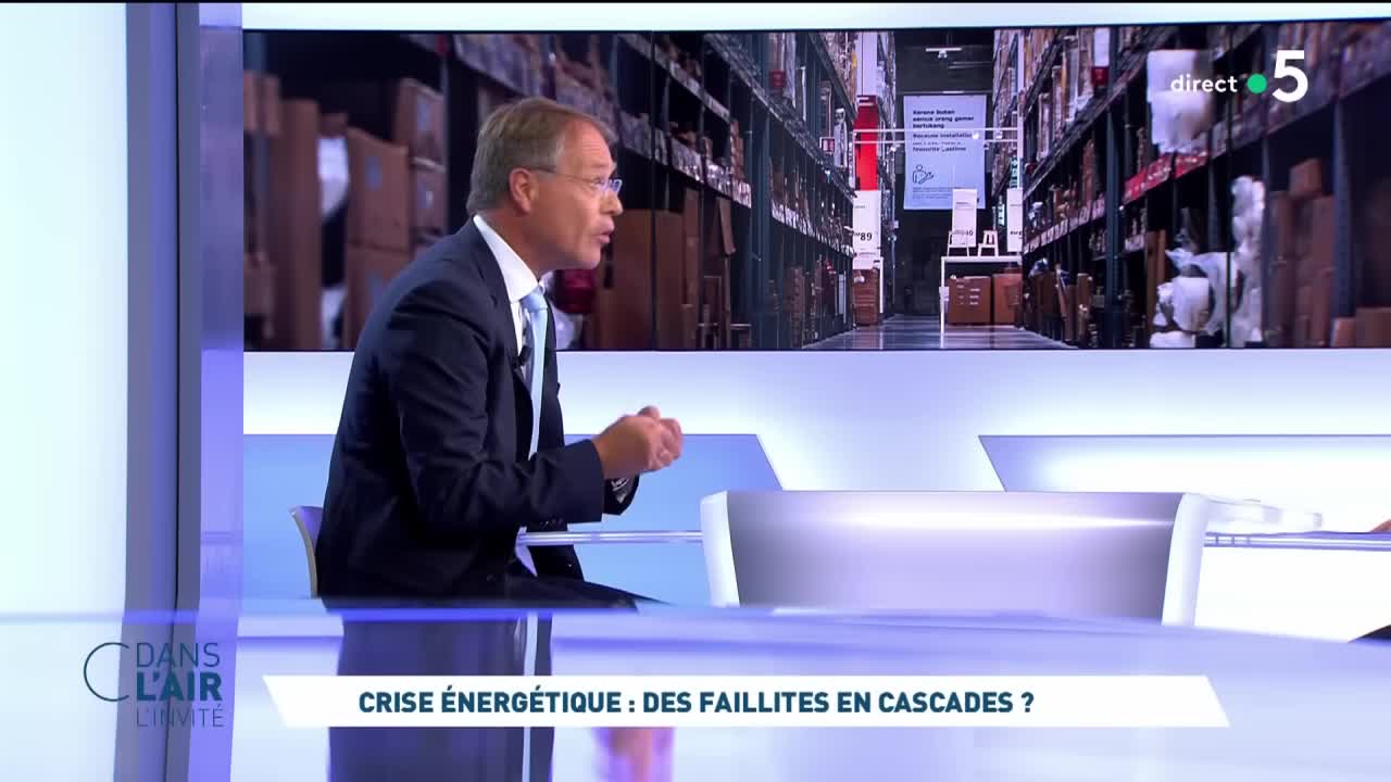 Crise énergétique _ des faillites en cascades _ - L'invité #cdanslair 02.09.2022