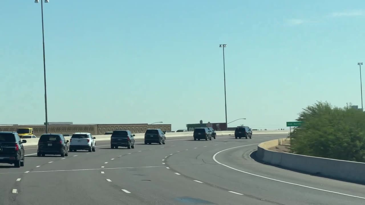 Trump en route to Tempe, Arizona