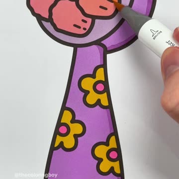 🌟 Watch as I bring this facial cleansing brush to life with vibrant colors! 🎨✨