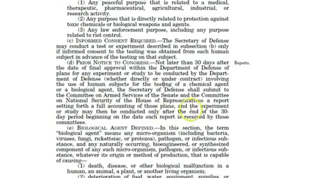 They are Legally allowed to Dump Harmful Chemicals on all of us. PUBLIC LAW 105–85