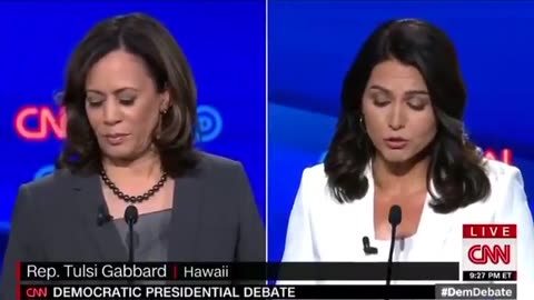 Flashback to Tulsi Gabbard Torching Kamala Harris During 2020 Debate