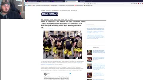 Proud Boys wear Kilts - Company loses its mind