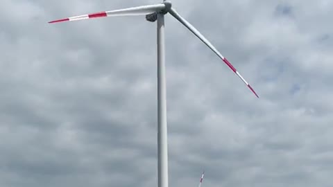 A windmill in action