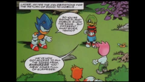 Newbie's Perspective Sonic the Comic Issue 165 Review