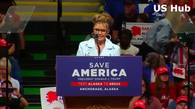 Watch: Sarah Palin FULL Speech at Save America Rally in Anchorage, Alaska