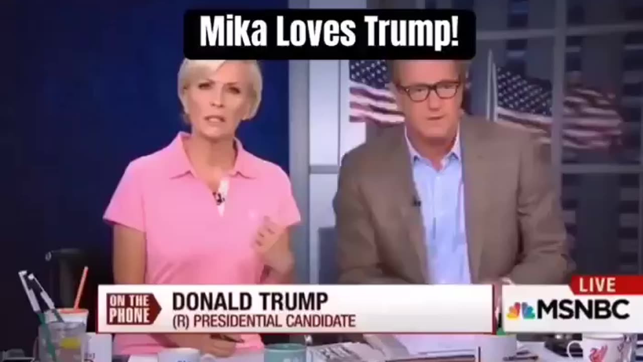 Morning Joe And Mika Use To Love Trump