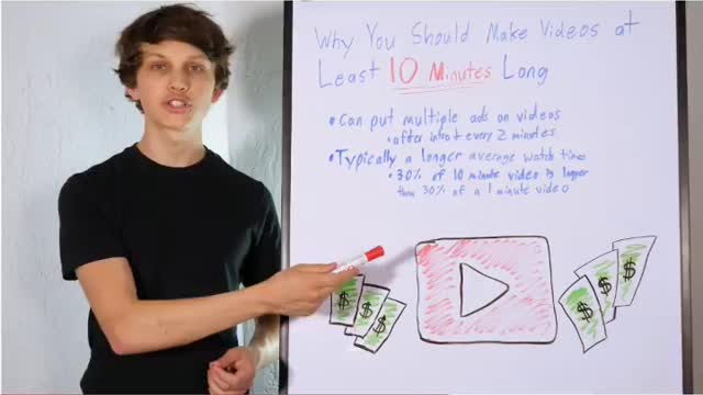 Making videos longer than 10 minutes are important for a few reasons that I detail in this video
