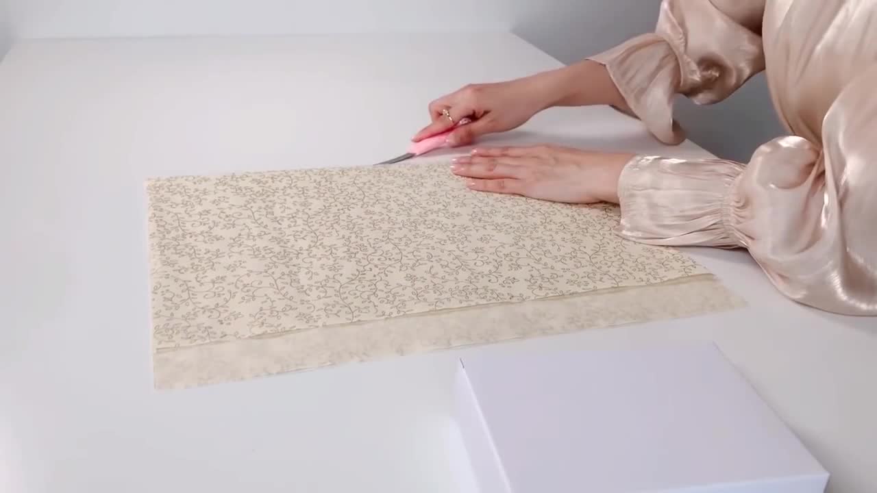 The thirteenth step: The handmade gift guarantee process is simple and detailed.