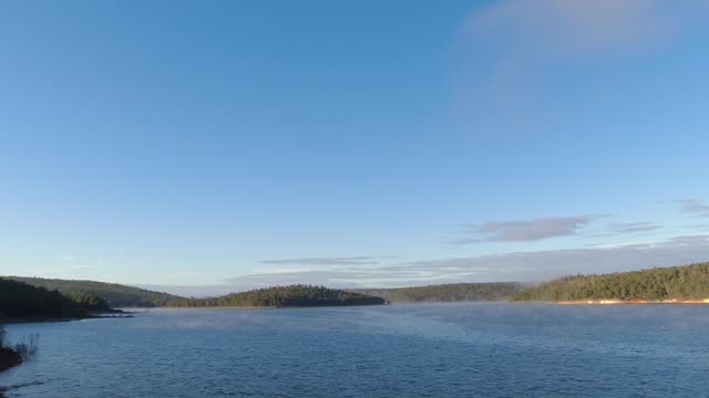 Chilly Early Morning At Wungong Dam