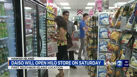 Popular Japanese discount store Daiso opening fourth location in Hawaii