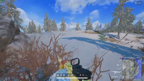 pubg mobile snow map gameplay