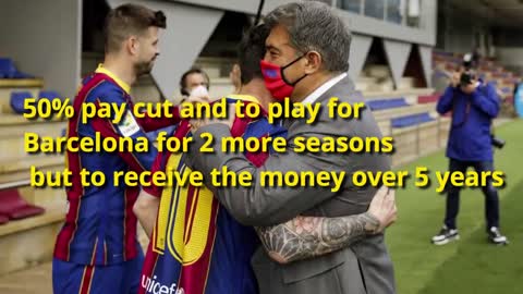 Laporta's lies about Messi's transfer