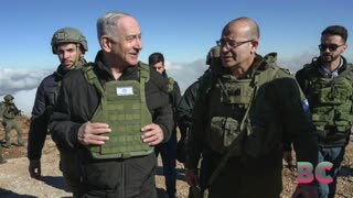 Netanyahu tells Israeli troops to stay in area of Syria’s Mount Hermon until end of 2025