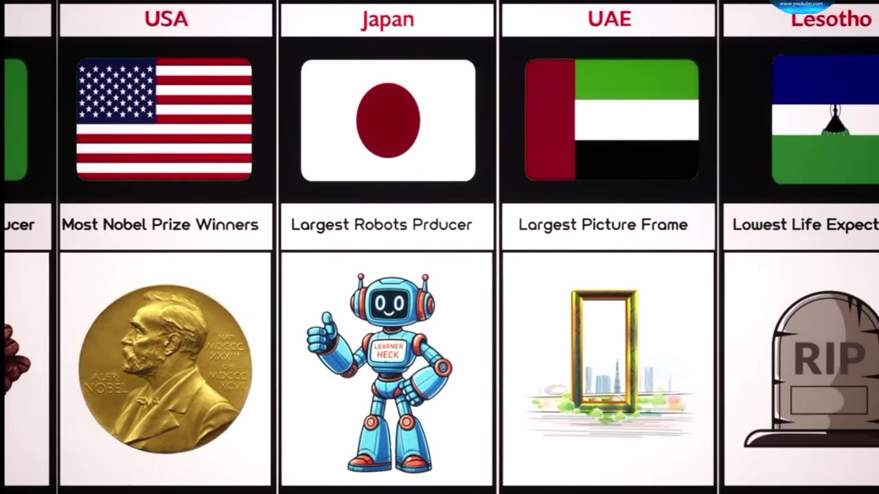 World Records From Different Countries amazing video full watch