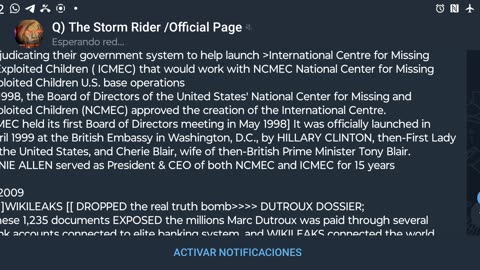 The Storm Rider conecta las redes pederastas USA con las europeas a través de ¡ONGs!