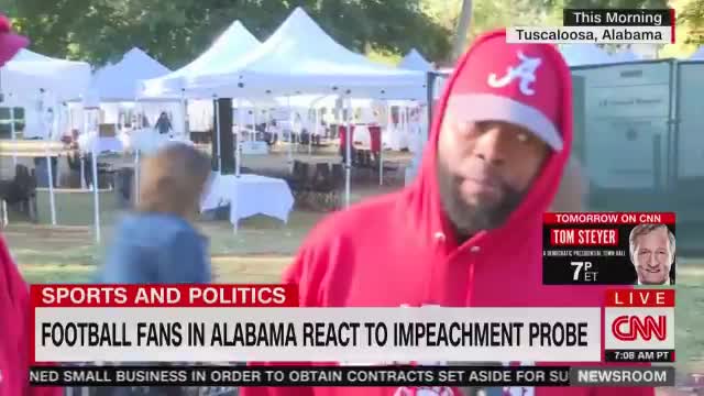 Black man tells CNN that President Trump has been treated unfairly by Democrats