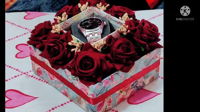 2 minute craft for Gift box