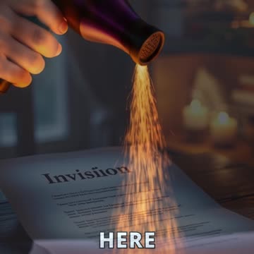 Invisible Ink: Write Secret Messages with Lemon Juice