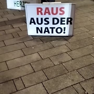 Schilder in Schwäbisch Gmünd am 17.12.2024