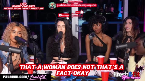 1 of 2 FEMINIST Rage QUITS because SEXISM BENEFITS HER