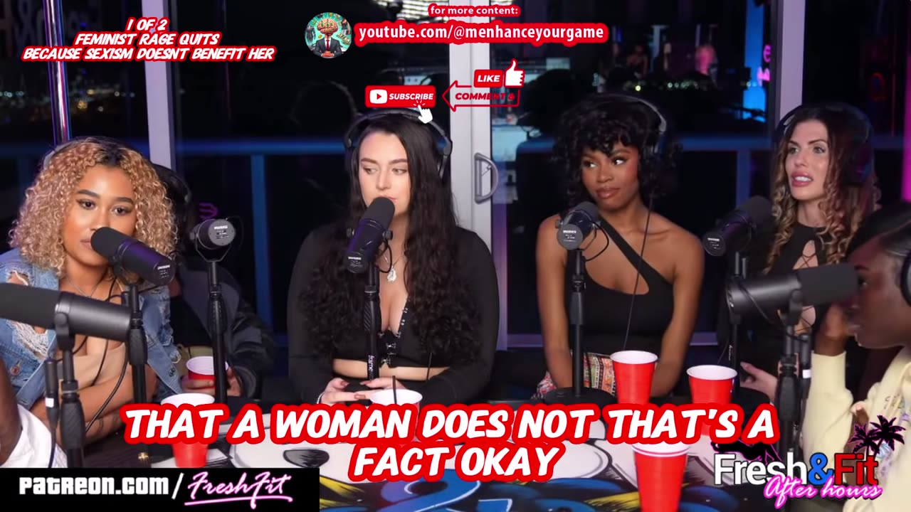1 of 2 FEMINIST Rage QUITS because SEXISM BENEFITS HER