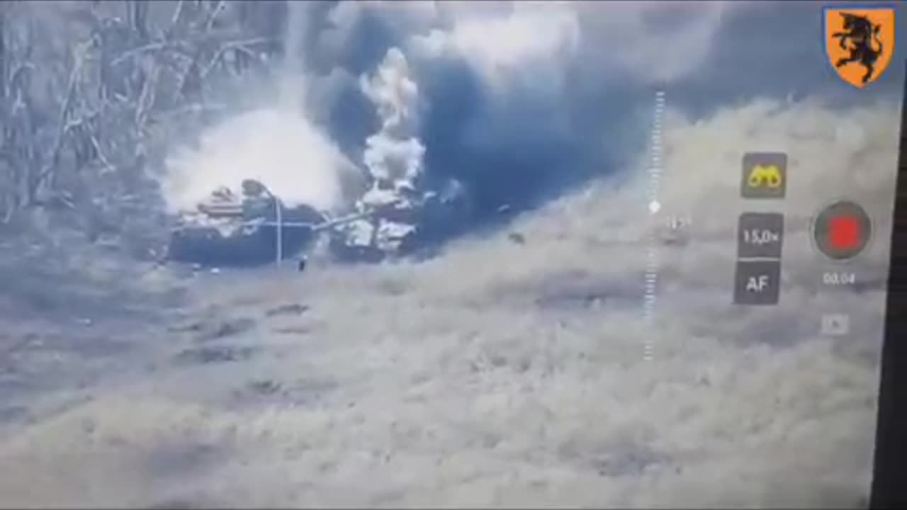 Russian T-72 and T-90 Both Destroyed By Ukrainian Drones