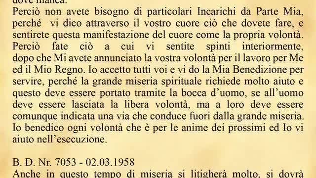 LA FINE DEL MONDO - IL GIORNO DEL GIUDIZIO - Bertha Dudde - La Nuova Rivelazione