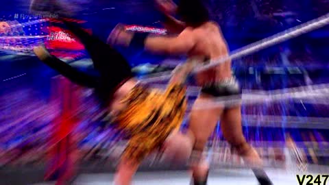Royal Rumble Match 2022 Highlights