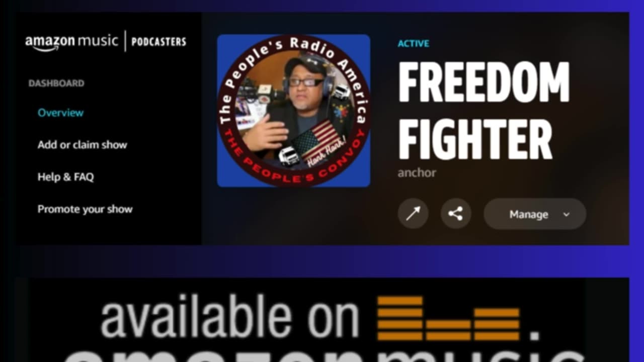 FFRadio Brand New Channel at Amazon Music - Podcaster