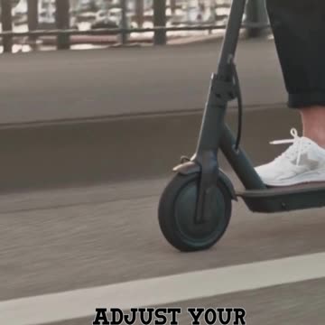Adjust your riding style for the specific scooter model.