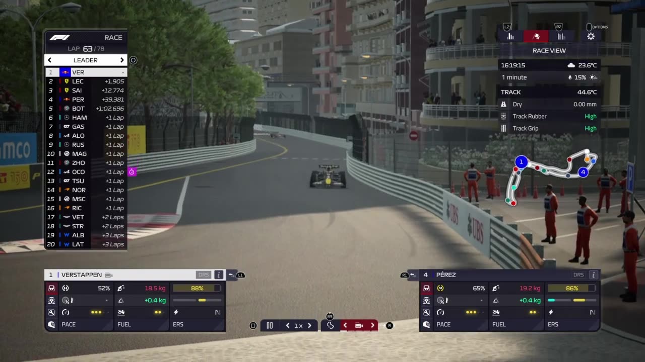 F1® Manager 2022 - Season 1, Monaco Grand Prix, Part 3 (Laps 52-78)