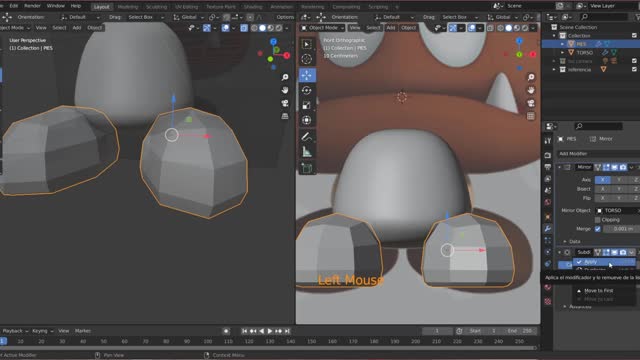 Blender Modelado_goomba 03