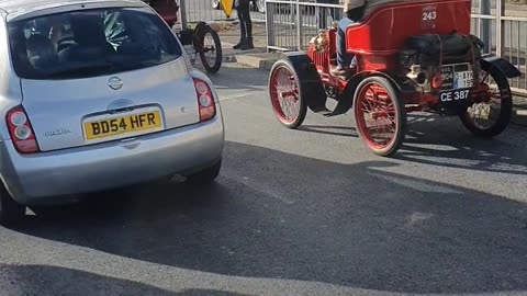 London to Brighton Veteran Car Run 05.11.2023. Vid101 #veterancarrun