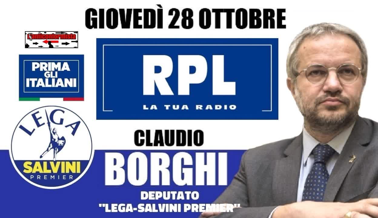 🔴 41° Puntata della rubrica su RPL "Scuola di Magia" di Claudio Borghi (28/10/2021).