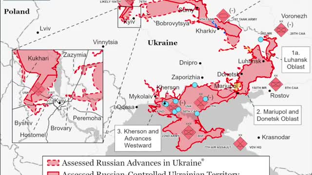 First 80 Days of Putin's War in Ukraine