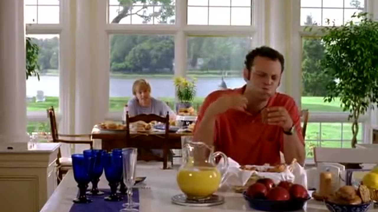 Wedding crashers breakfast Scene