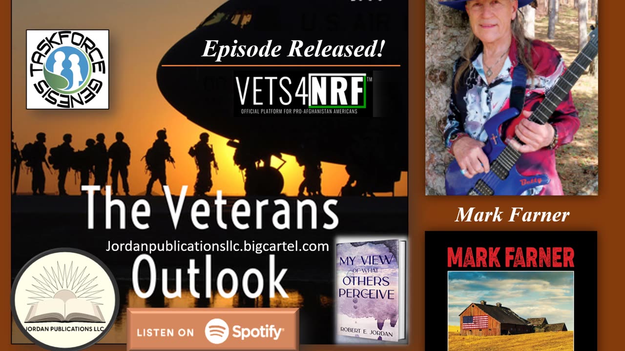 The Veterans Outlook Podcast Featuring Mark Farner (Episode 82).