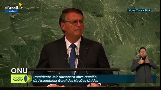 MUNDO POLARIZADO - BOLSONARO DISCURSA NA ONU (2022)