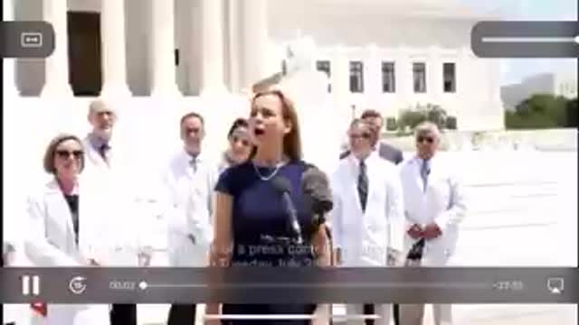 Frontline doctors celebrate hydroxychloroquine usage and it's benefits