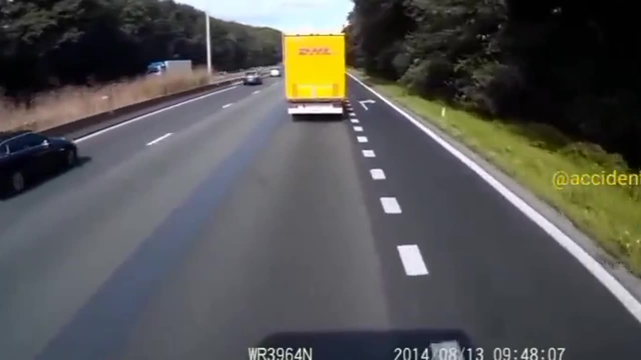 He Doesn't Want To Miss His Exit