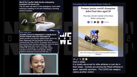 Students and athletes now at risk and die from the jab