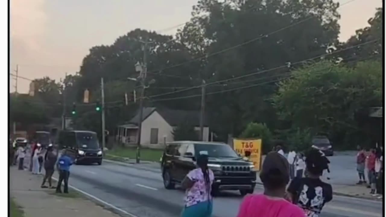 Donald Trump Hood Legend in Atlanta