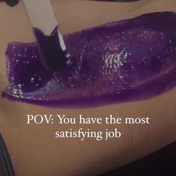 Smooth Underarm Waxing Tutorial with Purple Seduction Hard Wax | dreamylashesllc