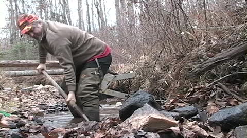 VA Gold On the Creek Goldvein Dec 2007 Tinpan Razorback