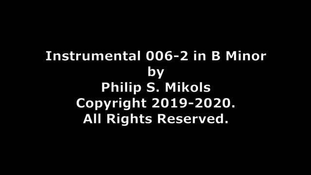 Instrumental 006-2 in B Minor