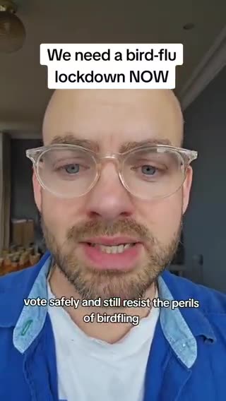 Bird Flu LOCKDOWN until 2026??? Leftism EXTREMISM Parody