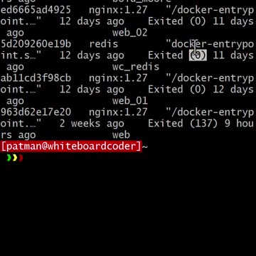 docker: list all non-running containers