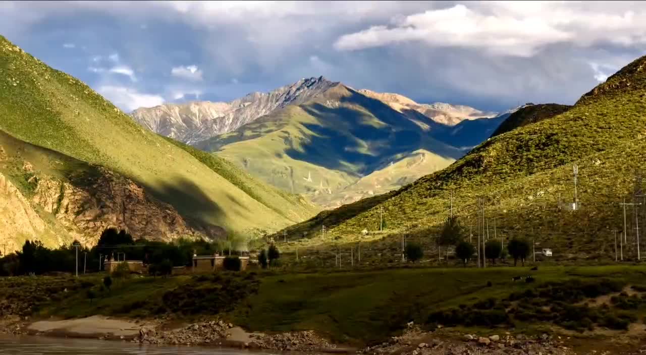 Inhabited by Tibetan residents