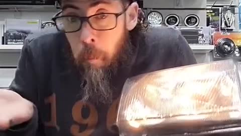 Replacement of car light parts