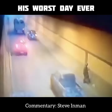 Definitely not his best day